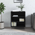 Sideboard Black 57x35x70 cm Engineered Wood - Bargainia.com - 