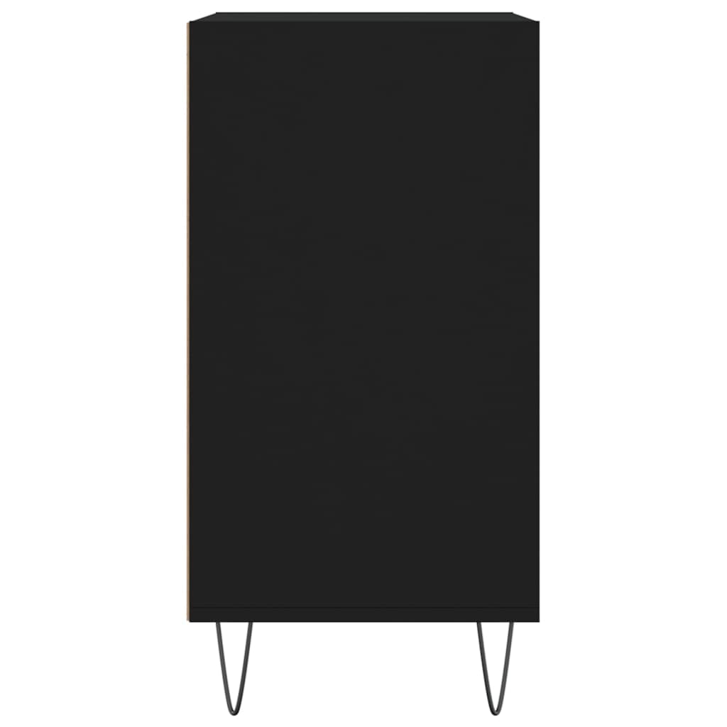 Sideboard Black 57x35x70 cm Engineered Wood - Bargainia.com - 