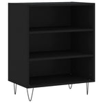 Sideboard Black 57x35x70 cm Engineered Wood - Bargainia.com - 