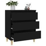 Sideboard Black 60x35x70 cm Engineered Wood - Bargainia.com - 