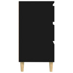 Sideboard Black 60x35x70 cm Engineered Wood - Bargainia.com - 
