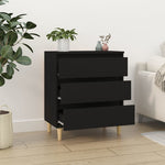 Sideboard Black 60x35x70 cm Engineered Wood - Bargainia.com - 