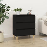 Sideboard Black 60x35x70 cm Engineered Wood - Bargainia.com - 