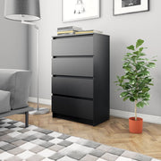 Sideboard Black 60x35x98.5 cm Engineered Wood - Bargainia.com - 8719883739298 - 800532