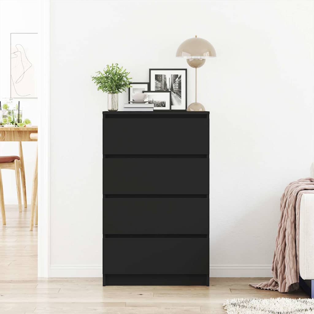 Sideboard Black 60x35x98.5 cm Engineered Wood - Bargainia.com - 8719883739298 - 800532