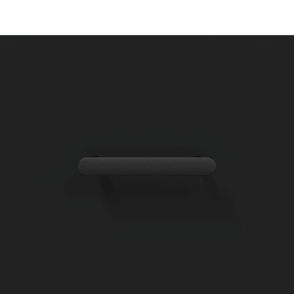 Sideboard Black 69.5x34x90 cm Engineered Wood - Bargainia.com - 