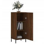 Sideboard Brown Oak 34.5x34x90 cm Engineered Wood - Bargainia.com - 