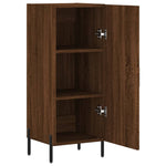 Sideboard Brown Oak 34.5x34x90 cm Engineered Wood - Bargainia.com - 