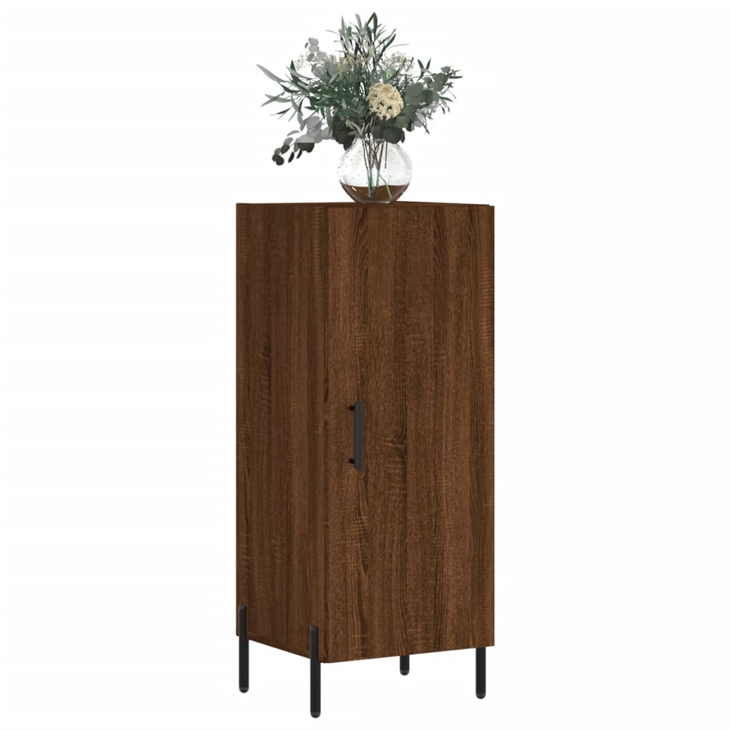 Sideboard Brown Oak 34.5x34x90 cm Engineered Wood - Bargainia.com - 
