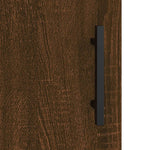 Sideboard Brown Oak 34.5x34x90 cm Engineered Wood - Bargainia.com - 