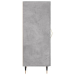 Sideboard Concrete Grey 34.5x34x90 cm Engineered Wood - Bargainia.com - 