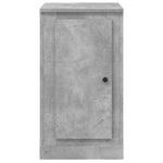Sideboard Concrete Grey 37.5x35.5x67.5 cm Engineered Wood - Bargainia.com - 