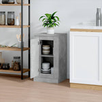 Sideboard Concrete Grey 37.5x35.5x67.5 cm Engineered Wood - Bargainia.com - 