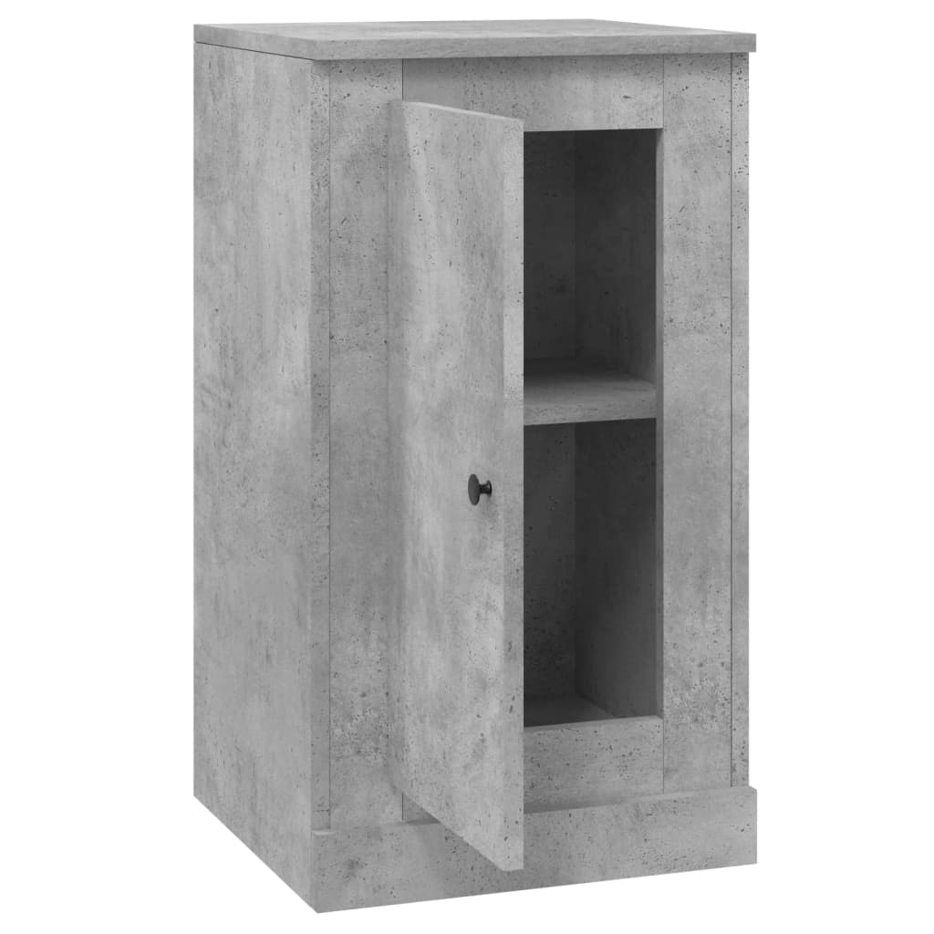 Sideboard Concrete Grey 37.5x35.5x67.5 cm Engineered Wood - Bargainia.com - 