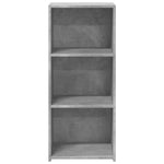 Sideboard Concrete Grey 40x41x93 cm Engineered Wood - Bargainia.com - 