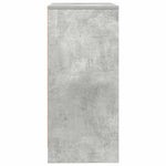 Sideboard Concrete Grey 57x34x76 cm Engineered Wood - Bargainia.com - 