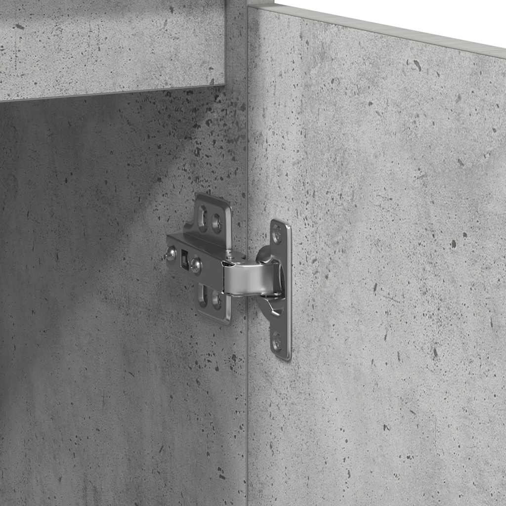 Sideboard Concrete Grey 57x34x76 cm Engineered Wood - Bargainia.com - 8721158705389 - 861619