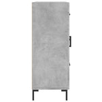 Sideboard Concrete Grey 69.5x34x90 cm Engineered Wood - Bargainia.com - 