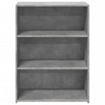 Sideboard Concrete Grey 70x41x93 cm Engineered Wood - Bargainia.com - 