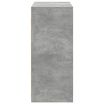 Sideboard Concrete Grey 70x41x93 cm Engineered Wood - Bargainia.com - 