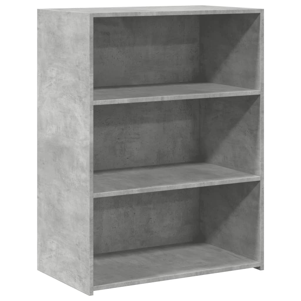 Sideboard Concrete Grey 70x41x93 cm Engineered Wood - Bargainia.com - 