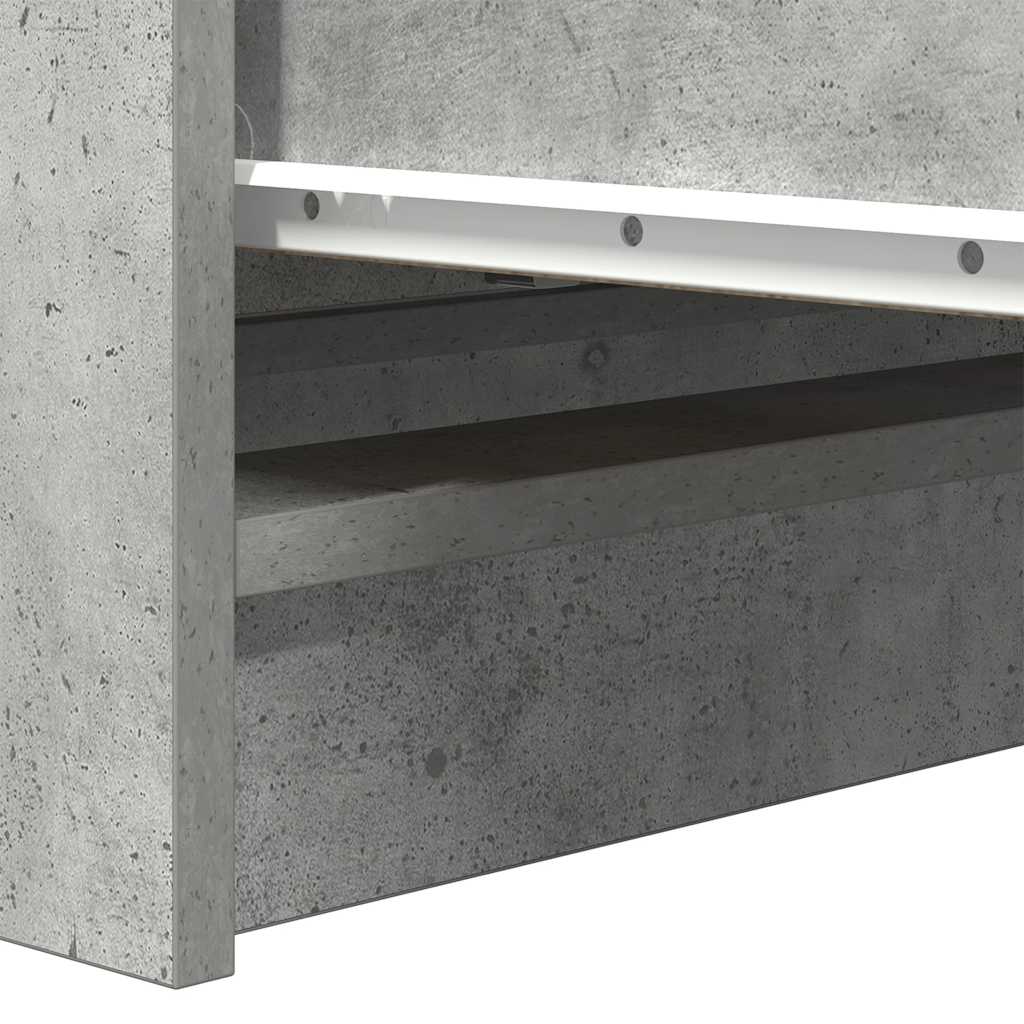 Sideboard Concrete Grey 80x35x99 cm Engineered Wood - Bargainia.com - 8721158713339 - 3328483