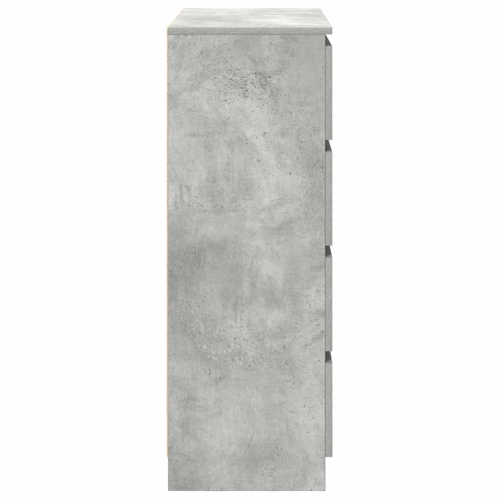 Sideboard Concrete Grey 80x35x99 cm Engineered Wood - Bargainia.com - 8721158713339 - 3328483