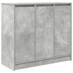 Sideboard Concrete Grey 85x34x76 cm Engineered Wood - Bargainia.com - 