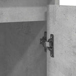 Sideboard Concrete Grey 85x34x76 cm Engineered Wood - Bargainia.com - 