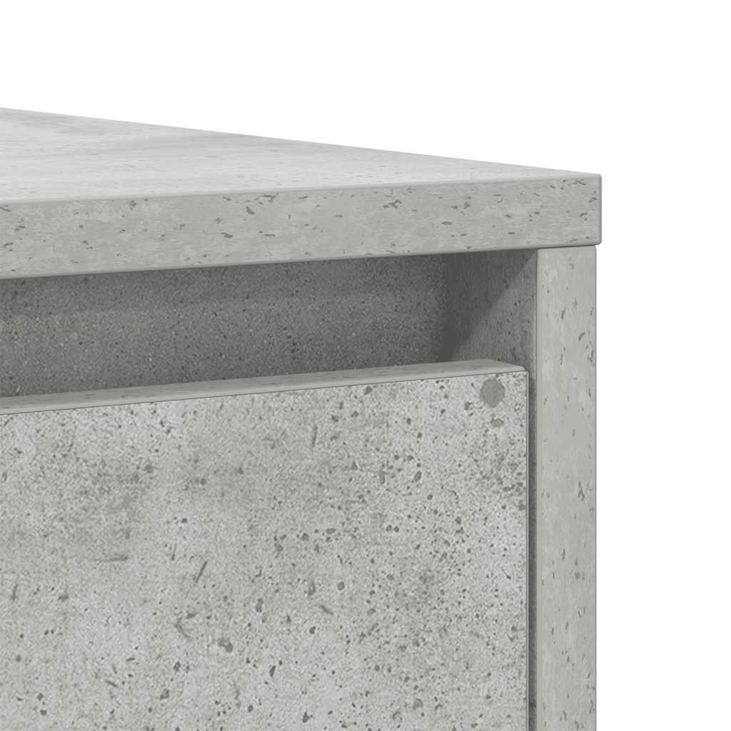 Sideboard Concrete Grey 85x34x76 cm Engineered Wood - Bargainia.com - 