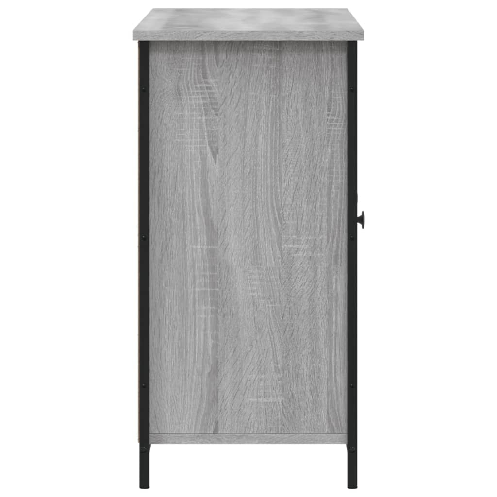 Sideboard Grey Sonoma 100x35x70 cm Engineered Wood - Bargainia.com - 