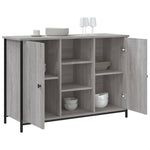 Sideboard Grey Sonoma 100x35x70 cm Engineered Wood - Bargainia.com - 