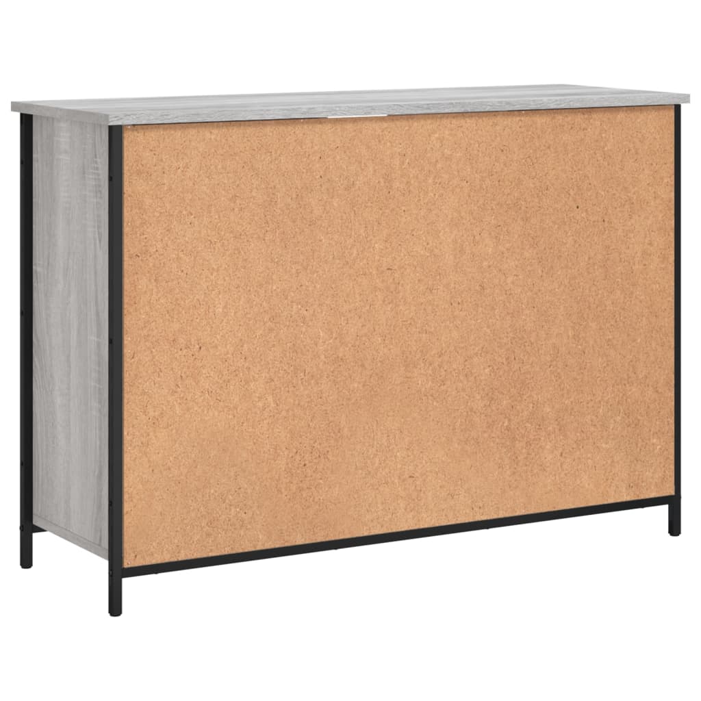 Sideboard Grey Sonoma 100x35x70 cm Engineered Wood - Bargainia.com - 