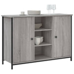 Sideboard Grey Sonoma 100x35x70 cm Engineered Wood - Bargainia.com - 