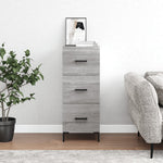 Sideboard Grey Sonoma 34.5x34x90 cm Engineered Wood - Bargainia.com - 