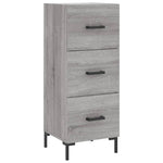 Sideboard Grey Sonoma 34.5x34x90 cm Engineered Wood - Bargainia.com - 