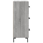Sideboard Grey Sonoma 34.5x34x90 cm Engineered Wood - Bargainia.com - 