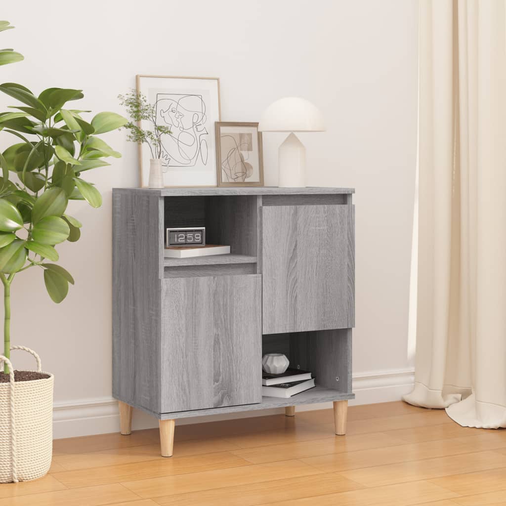 Sideboard Grey Sonoma 60x35x70 cm Engineered Wood - Bargainia.com - 