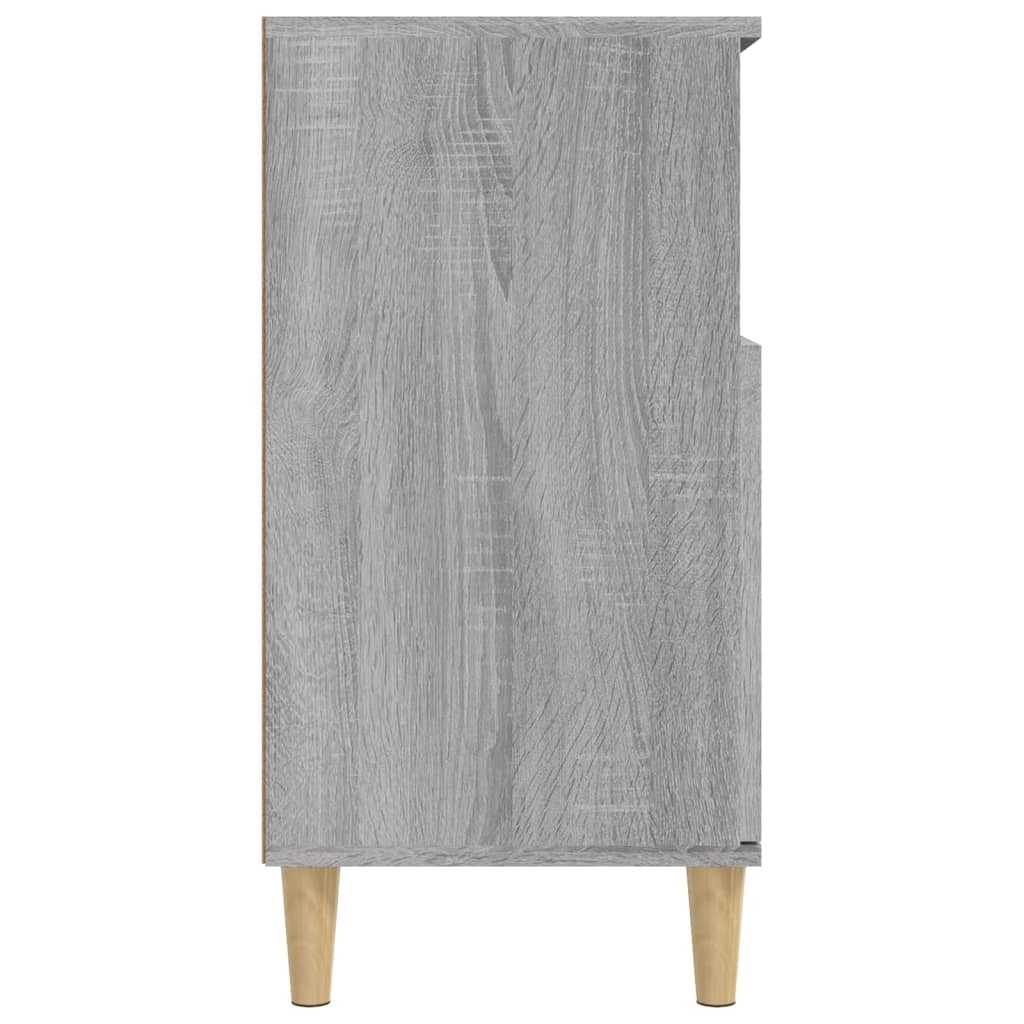 Sideboard Grey Sonoma 60x35x70 cm Engineered Wood - Bargainia.com - 