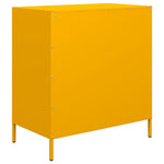 Sideboard Mustard Yellow 68x39x73.5 cm Cold - rolled Steel - Bargainia.com - 