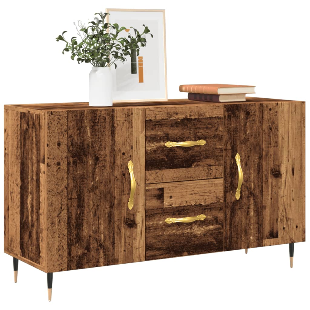 Sideboard Old Wood 100x36x60 cm Engineered Wood - Bargainia.com - 8721158445575 - 857316