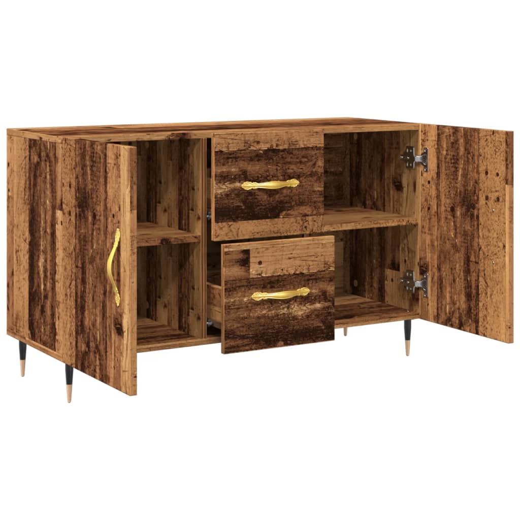 Sideboard Old Wood 100x36x60 cm Engineered Wood - Bargainia.com - 8721158445575 - 857316