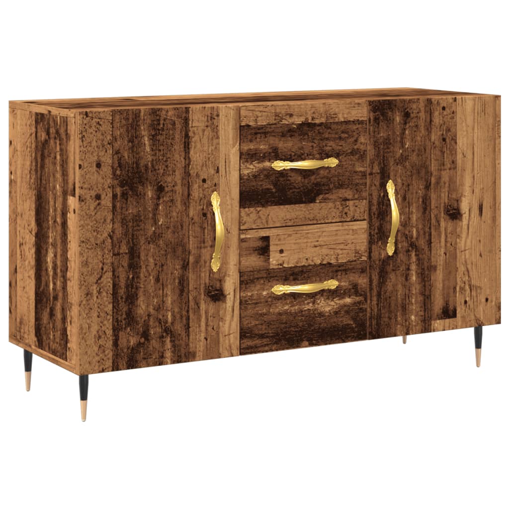 Sideboard Old Wood 100x36x60 cm Engineered Wood - Bargainia.com - 