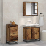 Sideboard Old wood 35.5 x 35 x 76 cm Engineered wood - Bargainia.com - 