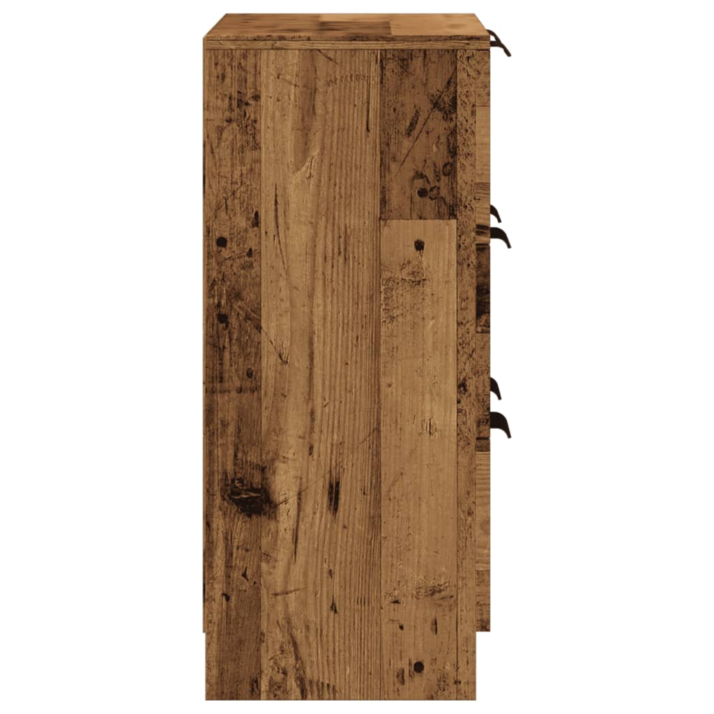 Sideboard Old Wood 60x30x70 cm Engineered Wood - Bargainia.com - 8721158441737 - 856834