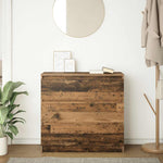 Sideboard Old Wood 80x35x76 cm Engineered Wood - Bargainia.com - 