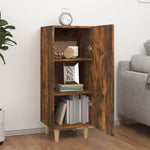 Sideboard Smoked Oak 34.5x34x90 cm Engineered Wood - Bargainia.com - 