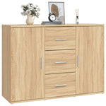 Sideboard Sonoma Oak 91x29.5x65 cm Engineered Wood - Bargainia.com - 