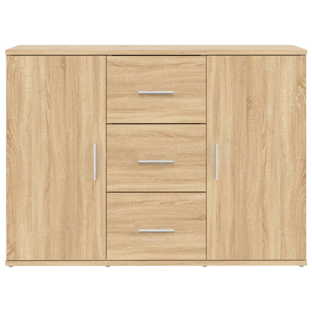 Sideboard Sonoma Oak 91x29.5x65 cm Engineered Wood - Bargainia.com - 8720845679347 - 823345