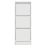 Sideboard White 29.5x34x76 cm Engineered Wood - Bargainia.com - 